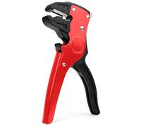 ULTRICS Insulated Wire Stripper, Adjustable Cable Stripping Tool for 14-24 AWG Cables with Eagle Nose, Automatic Quick Wire Stripper and Cutter for Industrial and Home Automotive Electrical Repair