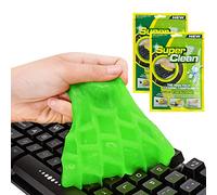 ULTRICS Keyboard Cleaner, (2 Pack) Dust Cleaning Gel Putty Slime, Dirt Remover Kit for PC Computer Laptop Car Interiors Air Vents Dashboard Camera Remote Control Mobile Phone Printer Electronics