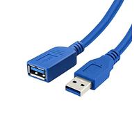 ULTRICS USB Extension Cable 1M, USB Male to Female Extension Cable, USB3.0 Extender Cables 5Gbps High Speed Transfer Data Sync Extender Cord Compatible with Keyboard, Mouse, Scanner, Camera