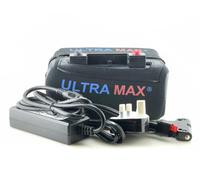 Ultru Ultramax 12v 22ah Lithium Golf Trolley Battery With Usb Port - BLACK