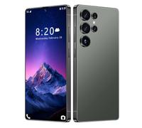 ULUCAN 5G Global Version Unlocked Mobile Phones, S26 Ultra Built-in Pen Smartphone with 7.3INCH HD Full Screen, 16GB RAM 1TB ROM, 8000Mah Battery, 3 in 1 Navigation System,Green-7.3