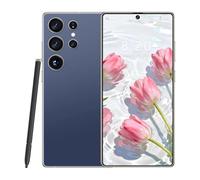 ULUCAN S24 Ultra Built-in Pen Cheap Smartphone, 16GB RAM 1TB ROM, Android 14.0 Global Version, 7.3INCH HD, Snapdragon8gen3 (10 cores), Facial Fingerprint Unlocking Gps,Purple-1TB