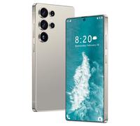 ULUCAN S25 Ultra SIM-Free Unlocked Mobile Phones, Android 14, 7.3" Display Smartphone, 16GB RAM 1TB ROM, 8000mAh Battery, 72MP 108MP Camera, 5G Dual Sim Fingerprint Face Unlock GPS,Gray-7.3