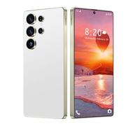 ULUCAN S26 Ultra Built-in Pen Unlocked Cell Phone 5G Dual SIM Android Phone 16GB 1TB Mobile Phones, 7.3" HD Display, 108MP 72MP Camera, 8000mAh Smart Phone,White-1TB