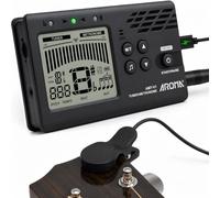 Ulumac Aroma 2 in 1 Rechargeable Digital Metronome Tuner with Vocal Counting, Large Screen, Ideal for Guitar, Piano, Violin, Bass, Ukulele, Trumpet, Flute, Clarinet, Easy to Use for Beginners