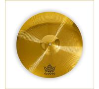 ULUOBO Crash Cymbal, 16 inches Practice Cymbal (Gold)