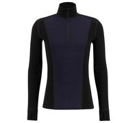 Ulvang - Peak Map Half Zip Baselayer - Merino base layer size S, black/blue