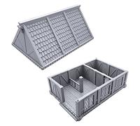Ulvheim Merchant House - Stable by Terrain4Print, 3D Printed Tabletop RPG Scenery and Wargame Terrain for 28mm Miniatures