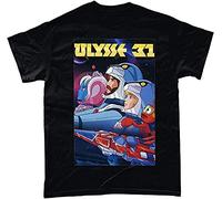 Ulysses 31 80s Retro s Cartoon Tshirt T-Shirt Tee_6062 Men T-Shirt Black