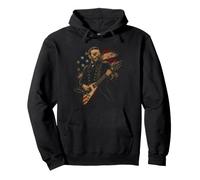 Ulysses Grant Funny American President Guitarist Rocker Pullover Hoodie