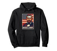Ulysses S. Grant Portrait Pullover Hoodie