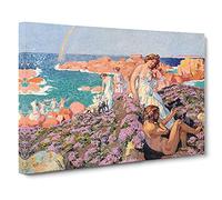 Ulysses With Calypso By Maurice Denis Canvas Print for Living Room Bedroom Home Office Décor, Wall Art Picture Ready to Hang, 30 x 20 Inch (76 x 50 cm)