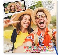 UM UPMALL Custom Paint by Numbers for Adults Beginners - Personalised Paint by Numbers Kits, Make Your Own Picture, Customized Painting by Numbers for Friends, Pets, Family, Home Decor