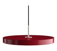 Umage - Asteria Plus Pendant Medium, Ruby Red / Steel - Steel