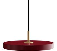 Umage Asteria Plus Mini Pendant Ruby Red/ Brass
