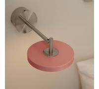 UMAGE Asteria Short LED wall lamp, pink, steel, hardwired