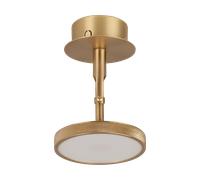 UMAGE LED spotlight Asteria Spot, Ø 12 cm, brass-plated