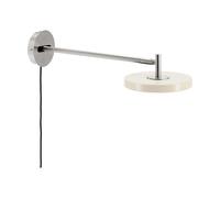 Umage Asteria Wall wall lamp Long, Pearl white-chrome