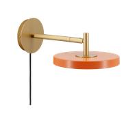 Umage Asteria Wall Lamp Short Shade Orange
