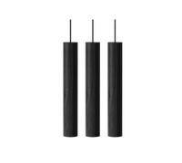 UMAGE Chimes Cluster 3 hanging light, black oak