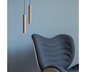 UMAGE Chimes hanging lamp, light oak
