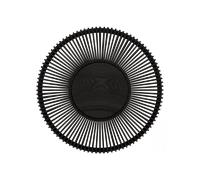 UMAGE Clava up wall light Ø 49 cm black wood