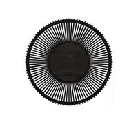 UMAGE Clava up wall light Ø 49 cm black wood