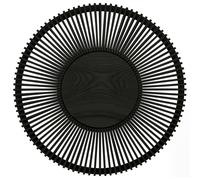UMAGE Clava up wall light Ø 49 cm black wood