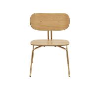 Umage Curious Armchair Oak/ Brass