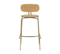Umage Curious Barstool Oak/ Brass