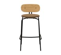 Umage Curious Barstool Sugar Brown/ Black