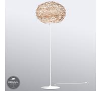 UMAGE Eos large floor lamp, light brown