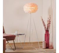 UMAGE Eos medium floor lamp pink, tripod white