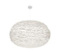 Umage Eos Pendant XXL White with Cannonball Rosette in White