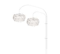 Umage Eos Willow Double Wall Lamp Mini White with Suspension in White
