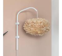 UMAGE Eos Willow wall lamp, white/light brown