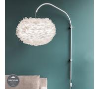 UMAGE Eos Willow wall light white medium lampshade