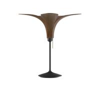 UMAGE Jazz table lamp dark oak, black base
