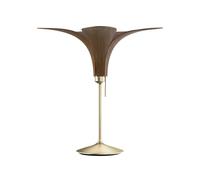 UMAGE Jazz table lamp dark oak, brass base