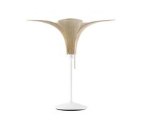 UMAGE Jazz table lamp light oak, white base
