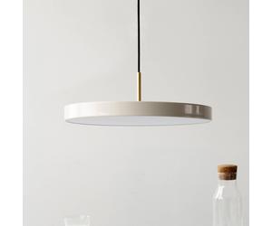 UMAGE LED hanging light Asteria Medium mother-of-pearl/brass Ø 43 cm