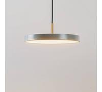 UMAGE LED hanging light Asteria Mini, light green/brass, Ø 31 cm