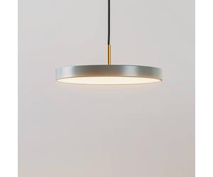 UMAGE LED hanging light Asteria Mini, light green/brass, Ø 31 cm