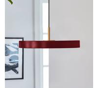UMAGE LED hanging light Asteria Mini, ruby red/brass, Ø 31 cm