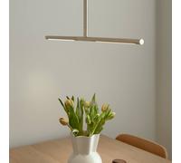 UMAGE LED pendant light Omni, brass, 2-bulb, length 74 cm