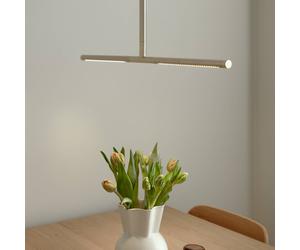 UMAGE LED pendant light Omni, brass, 2-bulb, length 74 cm