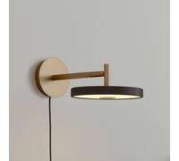 Umage Asteria Wall wall lamp Short, Black-brass