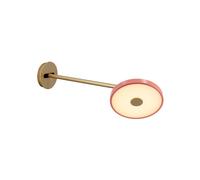 UMAGE LED wall light Asteria Long, rose gold/brass, plug