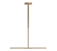 UMAGE LED pendant light Omni, brass, 2-bulb, length 74 cm