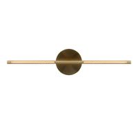 UMAGE LED wall light Omni, brass, length 74 cm